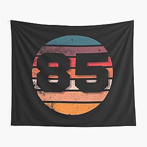 85 Number Vintage Retro Sunset Eighty-five Years Old Men Women Birthday Squad Tapestry