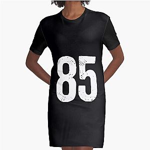 Number 85 Graphic T-Shirt Dress