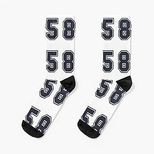 85 Sports Number Eighty-Five Socks