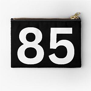 00385 number 85 eighty five W Zipper Pouch