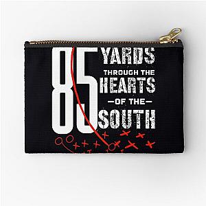 85 Yards Through the Heart of the South Football Run	 Zipper Pouch