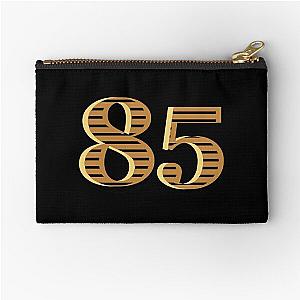 Gold Number 85 Eighty five Best Birthday Gift Zipper Pouch