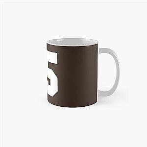 85 Number Cleveland Sports Eighty-Five Brown Jersey Classic Mug