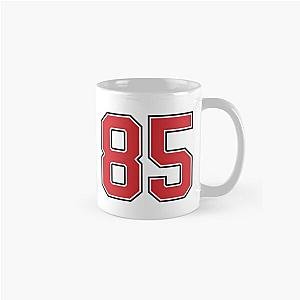 Sports Number 85, red black color lucky sport eighty five Classic Mug