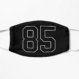 Black Number 85 lucky sports jersey eighty five Flat Mask