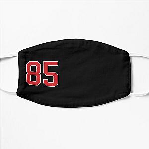 Sports Number 85, red black color lucky sport eighty five Flat Mask