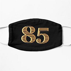 Gold Number 85 Eighty five Best Birthday Gift Flat Mask