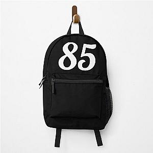 Number 85 White Backpack