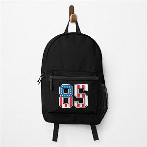 85 American Lucky Number Eighty-five United States Flag Backpack