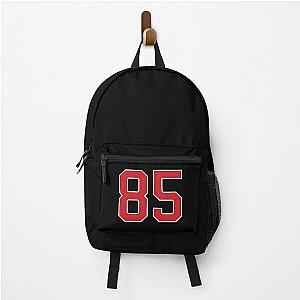 Sports Number 85, red black color lucky sport eighty five Backpack