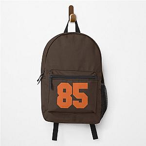 85 Number Cleveland Sports Eighty-Five Brown Jersey Backpack