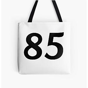 Number 85 All Over Print Tote Bag