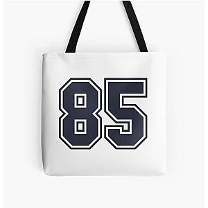 85 Sports Number Eighty-Five All Over Print Tote Bag