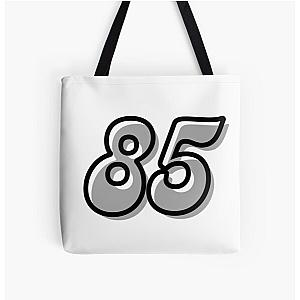 Number 85 All Over Print Tote Bag