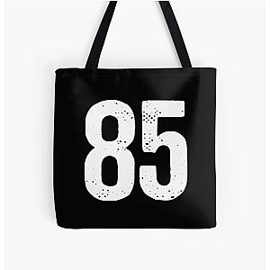 Number 85 All Over Print Tote Bag