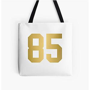 Golden Number 85 - Sports Numbers  All Over Print Tote Bag