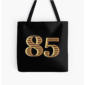 Gold Number 85 Eighty five Best Birthday Gift All Over Print Tote Bag