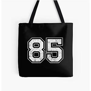 Number 85 All Over Print Tote Bag