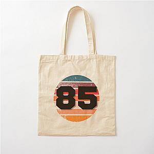 85 Number Vintage Retro Sunset Eighty-five Years Old Men Women Birthday Squad Cotton Tote Bag