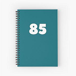 85 Number Art Gift Spiral Notebook