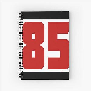 number 85 Spiral Notebook