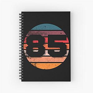 85 Number Vintage Retro Sunset Eighty-five Years Old Men Women Birthday Squad Spiral Notebook