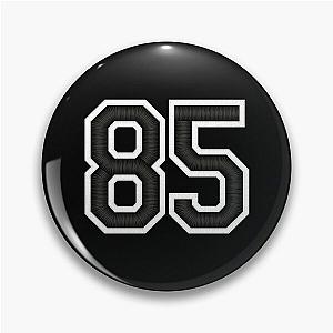 85 Black Jersey Sports Number eighty-five Football 85 Pin