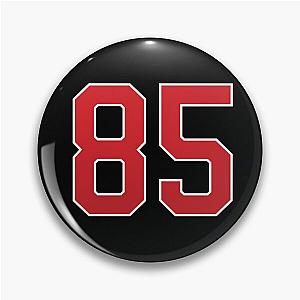 Sports Number 85, red black color lucky sport eighty five Pin