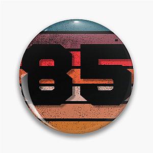 85 Number Vintage Retro Sunset Eighty-five Years Old Men Women Birthday Squad Pin