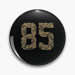 Army Camouflage Number 85 - Sports Numbers Pin