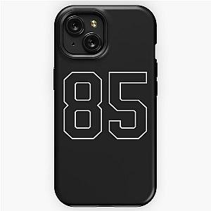 Black Number 85 lucky sports jersey eighty five iPhone Tough Case