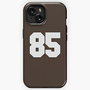 85 Number Cleveland Sports Eighty-Five Brown Jersey iPhone Tough Case