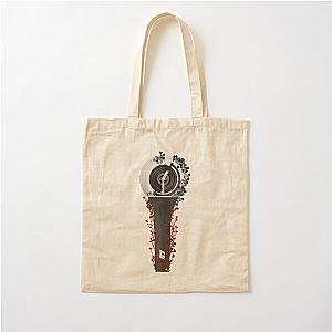 8TURN Floral Light Stick Cotton Tote Bag