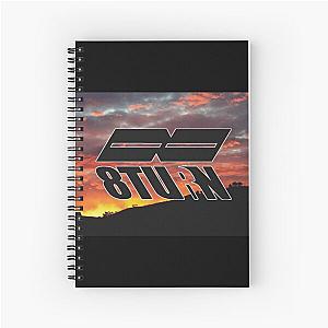 8TURN Sunset Background Spiral Notebook