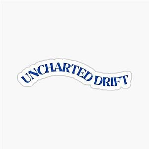 Uncharted Text Design Sticker