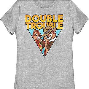 Womens Double Trouble Chip 'n Dale Rescue Rangers Shirt Official Merch 90S3003