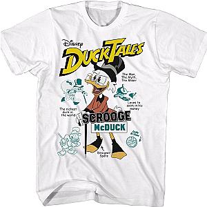 Scrooge McDuck The Man The Myth The Miser DuckTales T-Shirt Official Merch 90S3003