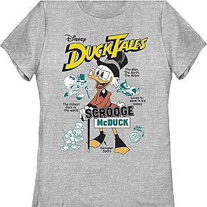 Womens Scrooge McDuck The Man The Myth The Miser DuckTales Shirt Official Merch 90S3003