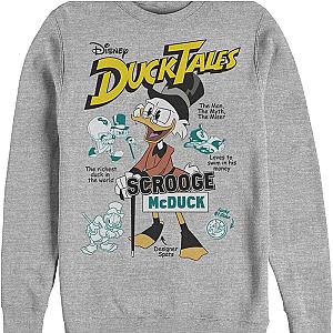 Scrooge McDuck The Man The Myth The Miser DuckTales Sweatshirt Official Merch 90S3003