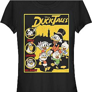 Ladies Main Cast And Supporting Characters DuckTales Shirt Official Merch 90S3003