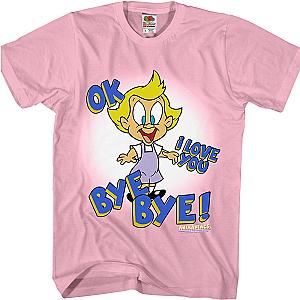 Mindy OK I Love You Bye Bye Animaniacs T-Shirt Official Merch 90S3003