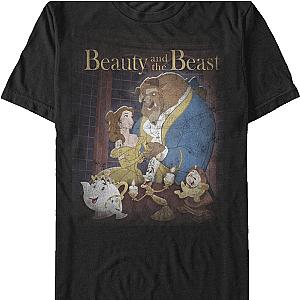 Beauty And The Beast Poster Art T-Shirt Official Merch 90S3003