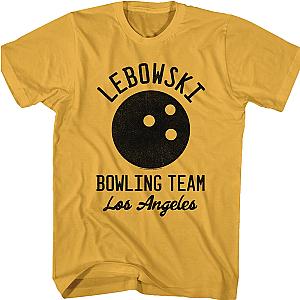 Bowling Team Big Lebowski T-Shirt Official Merch 90S3003