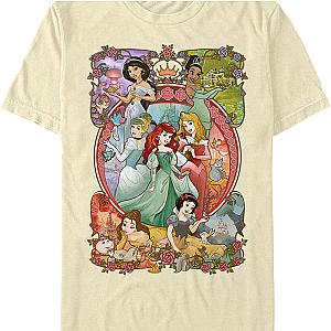 Disney Princesses T-Shirt Official Merch 90S3003