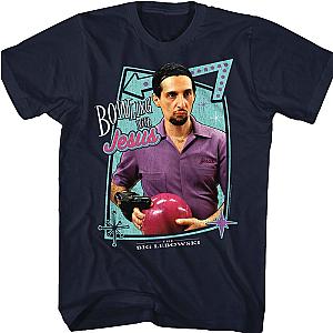 Bowling With Jesus Big Lebowski T-Shirt Official Merch 90S3003