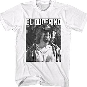 El Duderino Big Lebowski T-Shirt Official Merch 90S3003