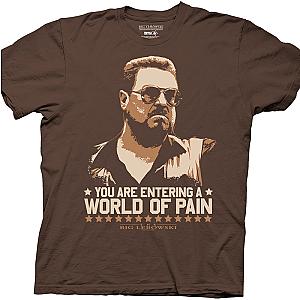 World Of Pain Big Lebowski T-Shirt Official Merch 90S3003