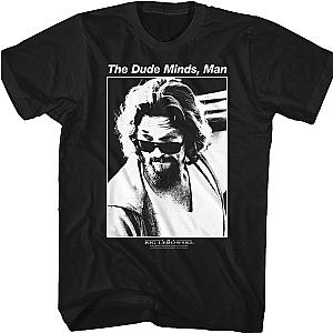 The Dude Minds Big Lebowski T-Shirt Official Merch 90S3003