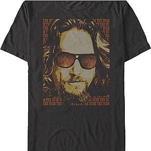 The Dude Big Lebowski T-Shirt Official Merch 90S3003