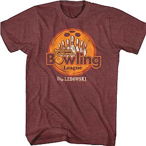 Southern California Bowling League Big Lebowski T-Shirt Official Merch 90S3003